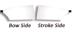 Croker oars bow side andstroke side
